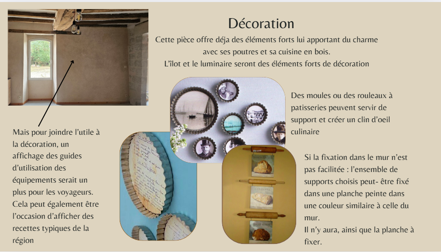 exemple de planche déco par Séverine