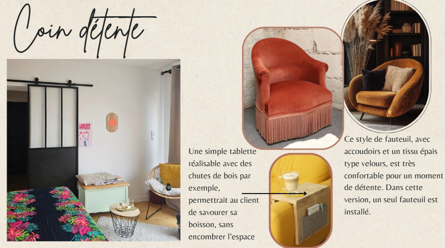 exemple de planche déco par Séverine