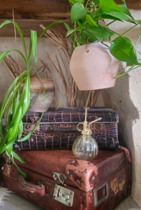valises décoratives, chinées sur Les Hauts d'Anjou par Les Pépites Rurales